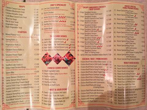 Menu For Imperial Chinese Restaurant Chinese Restaurant Chinese Menu Chinese Takeaway Menu